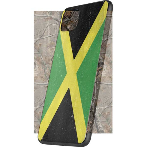 Jamaica Flag Distressed Google Pixel 4 XL Skin